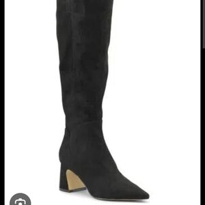 Charles By Charles David Black Over the Knee Boots